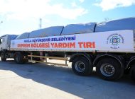 <strong>Büyükşehir Belediyesinin Yardım Tırları Yola Çıktı</strong>