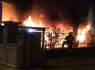 Site İçerisinde Bir Evde Çıkan Yangın Korkuttu