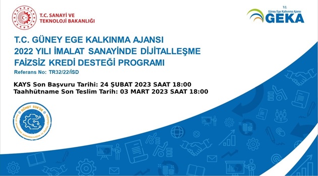 2022 Yılı Mali Destek Programları Başvuruları Devam Ediyor