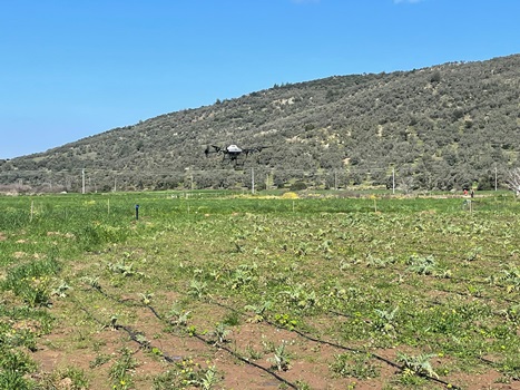 Belediyenin Zirai Drone Çiftçilerin Hizmetinde