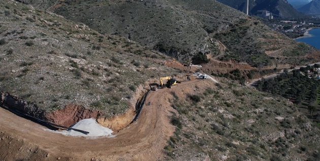 Büyükşehir Bodrum’da Başlattığı Dev Altyapı Yatırımlarını Tamamlıyor