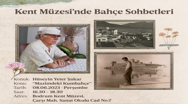 Kent Müzesi Bahçe Sohbetleri Başlıyor