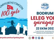 CUMHURİYETİN 100. YILINDA LELEG YOLU YÜRÜYÜŞÜ