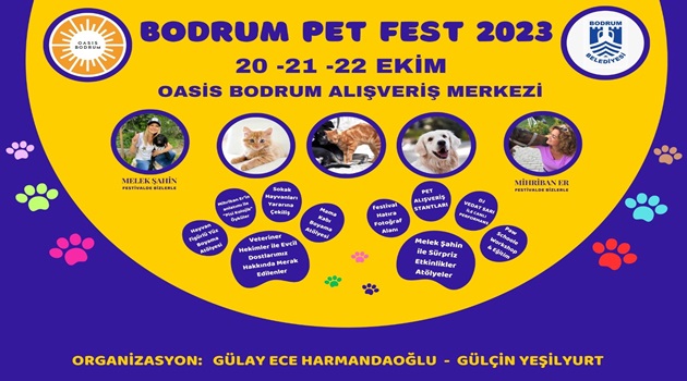 BODRUM PET FESTİVAL BAŞLIYOR