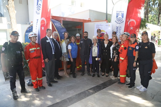 BODRUM’A 6 ACİL DURUM KONTEYNERİ