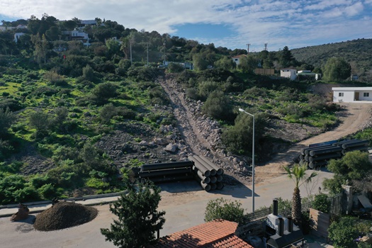 BÜYÜKŞEHİR, BODRUM’DA Kİ CTP HATTINI DÜZENLİYOR