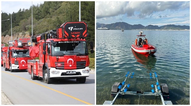 BÜYÜKŞEHİR İTFAİYESİ’NE ARAÇ VE EKİPMAN TAKVİYESİ