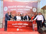 BODRUM İTFAİYE HİZMET BİNASININ TEMELİ ATILDI