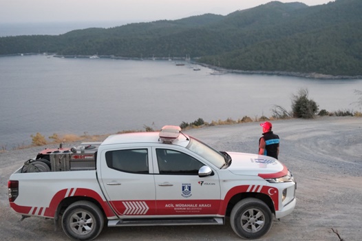 ZABITA EKİPLERİNDEN YANGINA YÖNELİK ÖNLEM