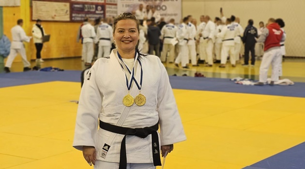 BALKAN VETERAN JUDO ŞAMPİYONU OLDU