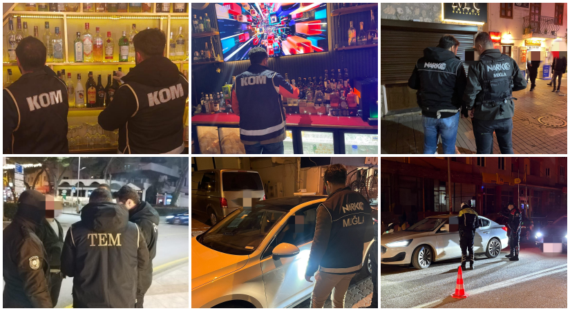 Muğla Genelinde Binlerce Kişi ve Araç Denetlendi, 55 Firari Yakalandı