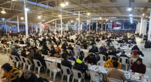 Bitez’de 1200 Kişilik İftar: Ramazan Boyunca Sofralar Belediye A.Ş.’den