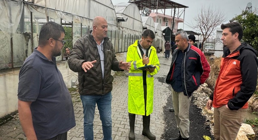 Büyükşehir’den Seydikemer Kumluova’da Yaşanan Afet Sonrası İnceleme