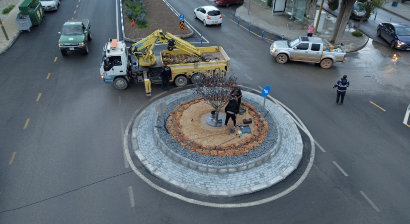 Mükebi’de Kavşak Düzenleme Çalışması Tamamlandı