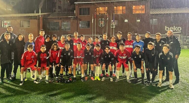 Ortakent Yahşi U12 Takımı Beşiktaş Futbol Akademisi ile Karşılaştı