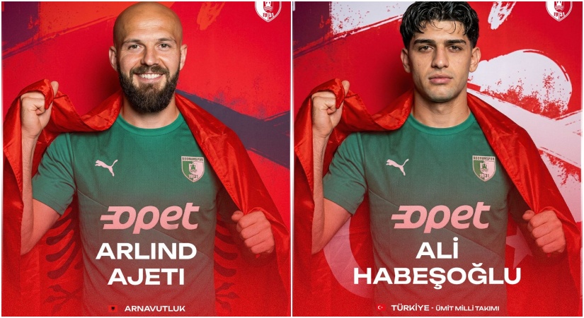 Ali Habeşoğlu ve Arlind Ajeti’ye Milli Davet Geldi