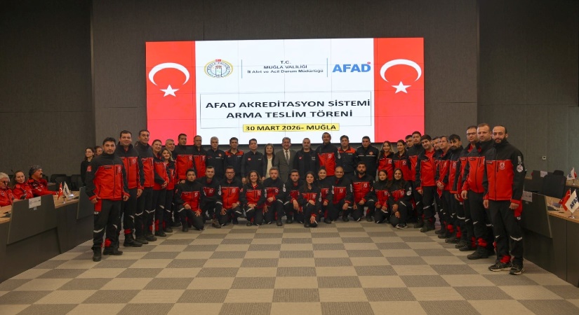 Bodrum Belediyesi BAK Ekibine AFAD Akreditasyon Arması