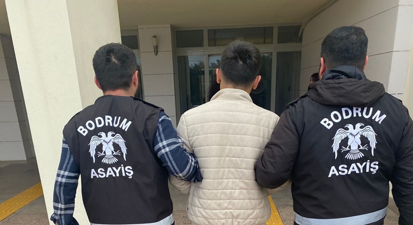 Bodrum’da Yakalandı