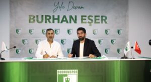 Bodrum FK,  Burhan Eşer İle Yola Devam Kararı Aldı