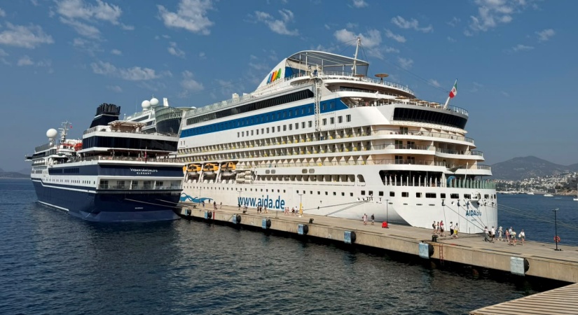 Bodrum Cruise Port Bugün İki Kruvaziyer Gemisini Ağırlıyor