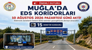 Muğla’da Ortalama Hız Denetimi 10 Ağustos’ta Başlıyor