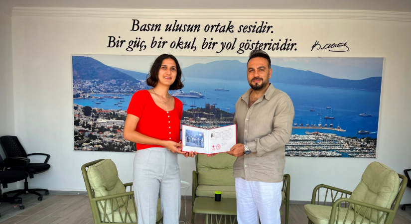 Bodrum Gazeteciler Cemiyeti Çin’de Temsil Edildi