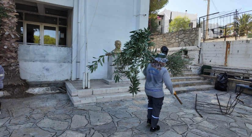 Bodrum Belediyesinden Okullara Bakım ve Onarım Desteği