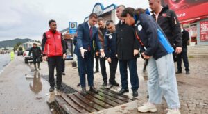 Başkan Tamer Mandalinci Gün Boyu Sahadaydı
