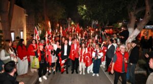 Bodrum’da Cumhuriyet Bayramı’nda Yer Gök Kırmızı Beyaz